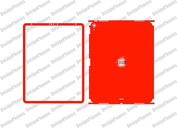 Download Apple Ipad Pro 12 9 2018 Skin Cut Template File For Vinyl Etsy