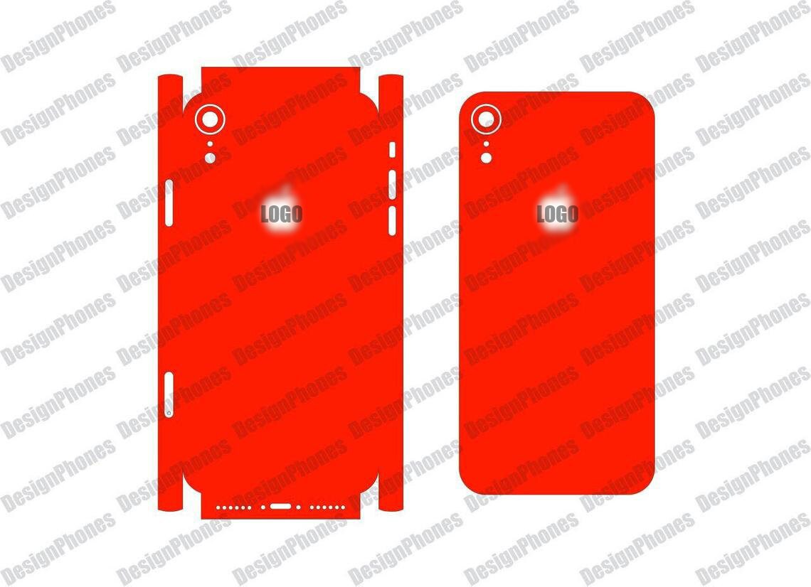 IPhone XR Skin Cut Template File for Vinyl Cutting vector Etsy Ireland