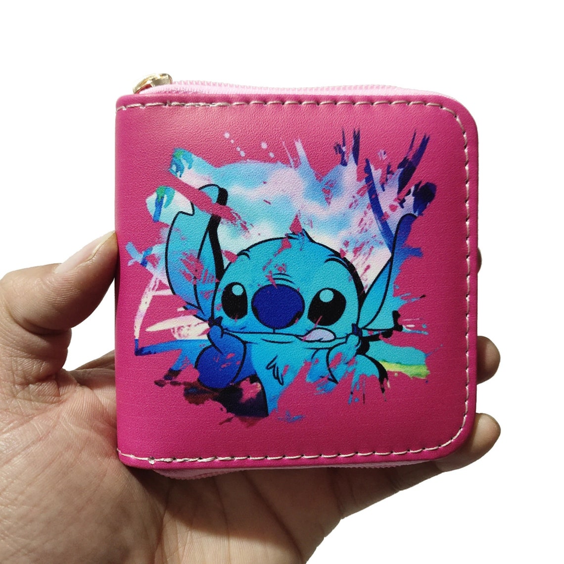 Lilo and Stitch Trifold Wallet Lilo & Stitch Wallet Etsy