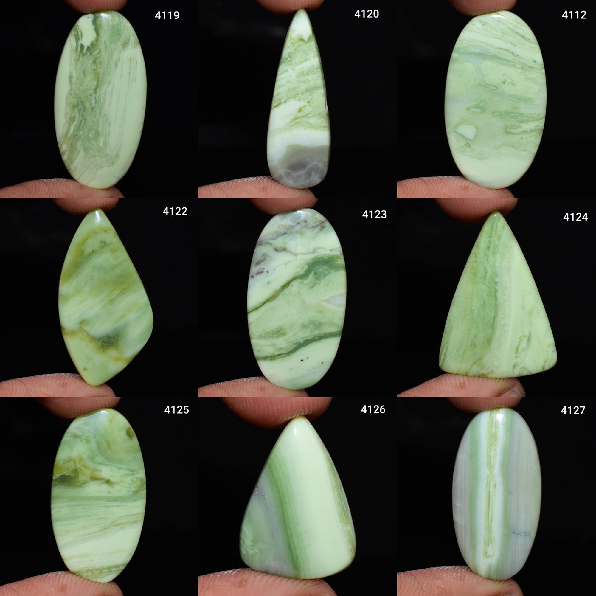 Wonderful Designer Serpentine Cabochon - Natural Serpentine