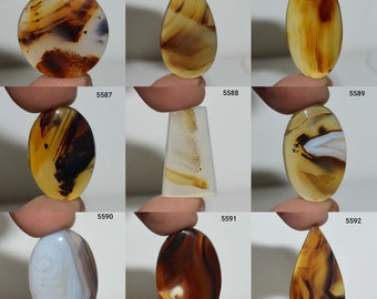 Top Quality Montana Agate Cabochon, Montana Agate Jewelry, Natural Montana Agate Gemstone, Montana Agate, Smooth polish Montana Agate Stone,