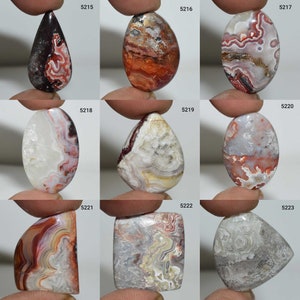 70% Off Exclusive Crazy Lace Agate Cabochon, Natural Crazy Lace Agate Gemstone, In Low Price Cabochon Shop, Crazy Lace Agate Jewelry,