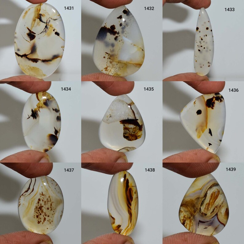 Montana Agate Jewelry Natural Montana Agate Gemstone Smooth polish Montana Agate Stone, Montana Agate Top Quality Montana Agate Cabochon
