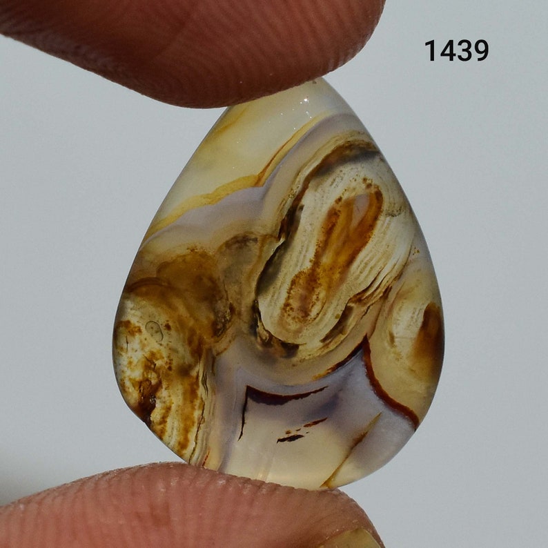 Montana Agate Jewelry Natural Montana Agate Gemstone Smooth polish Montana Agate Stone, Montana Agate Top Quality Montana Agate Cabochon