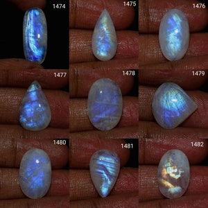Exclusive Designer Rainbow Moonstone Cabochon, Natural Moonstone Gemstone, Moonstone Use Jewelry, Multi Jewelry Making Rainbow Moonstone,