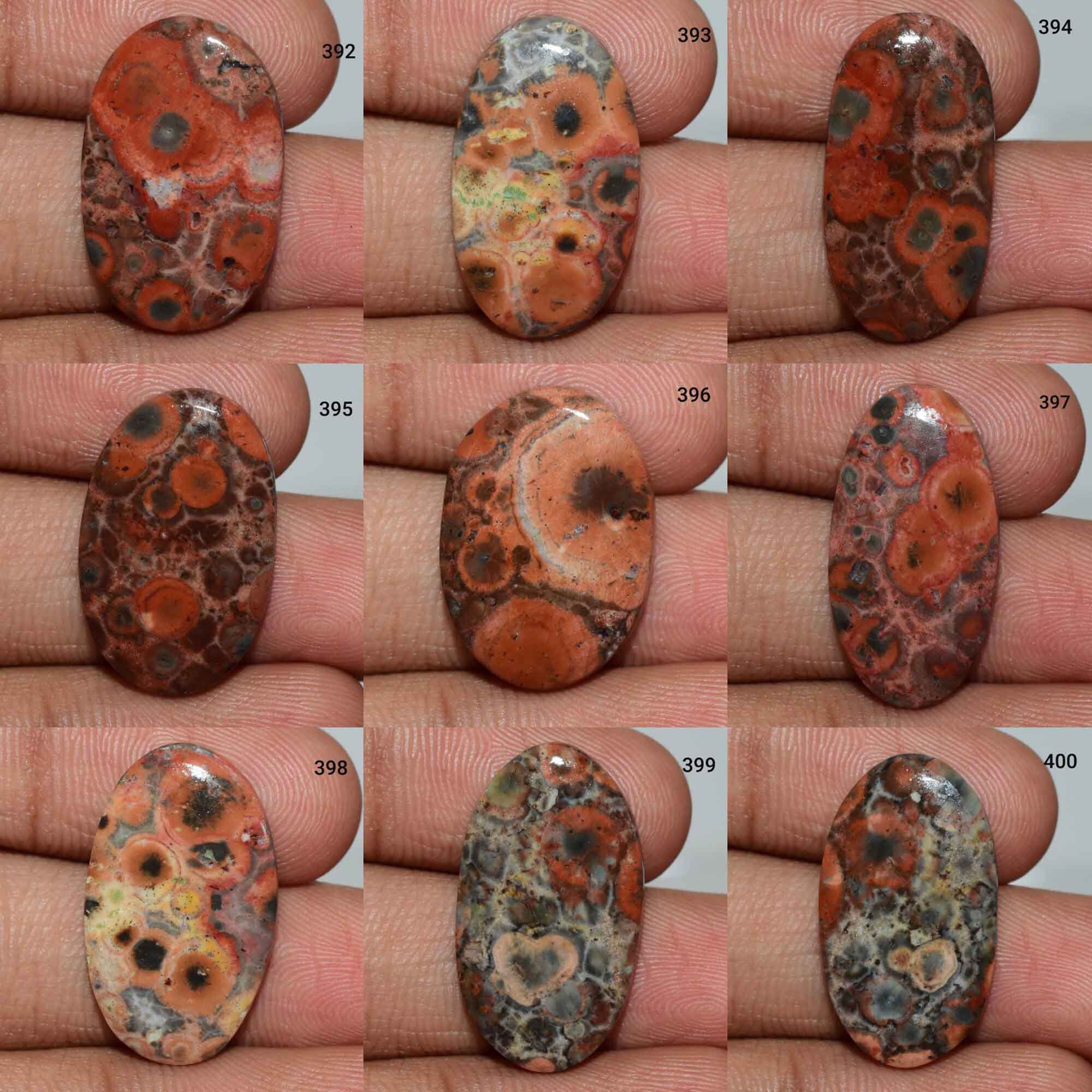 Beautiful Designer Poppy Jasper Cabochon Natural Poppy Jasper Etsy