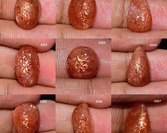 Top Quality Natural Shine Sunstone Cabochon, Sunstone Gemstone, sunstone Jewelry, Sunstone, Loose Sunstone Gemstone, In Low Price Cabochon,