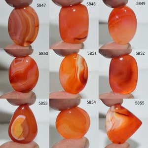Gorgeous Carnelian Cabochon, Natural Carnelian Gemstone, Carnelian Jewelry, Loose Carnelian Stone, Carnelian, Multi Jewelry Making Stone,