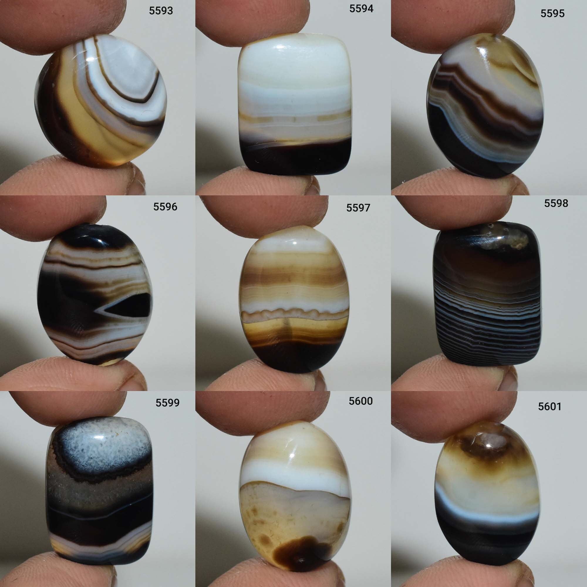 70% オフ 天然縞瑪瑙宝石、縞瑪瑙カボション、縞瑪瑙ジュエリー、縞