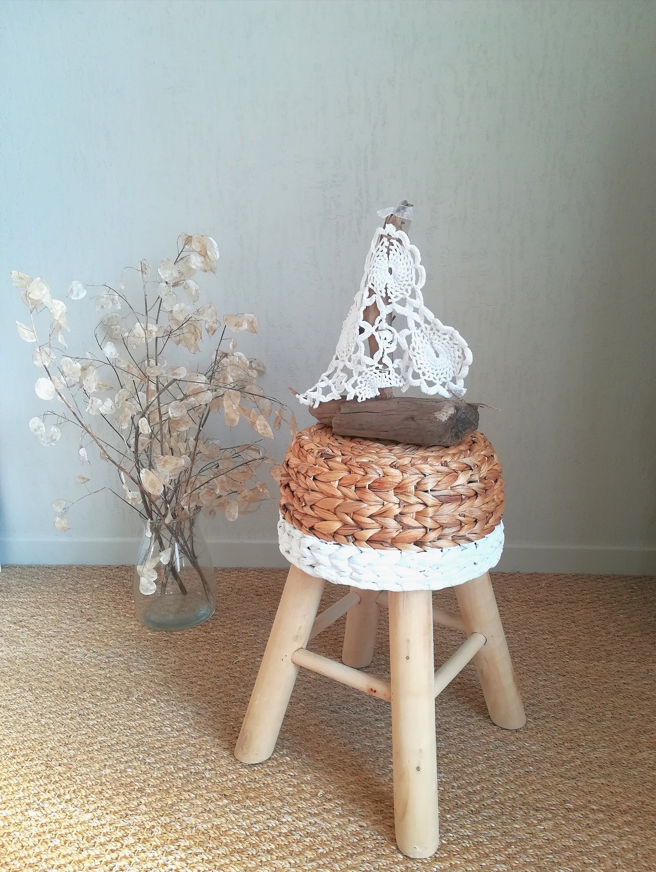 Bateau en Bois Flotté