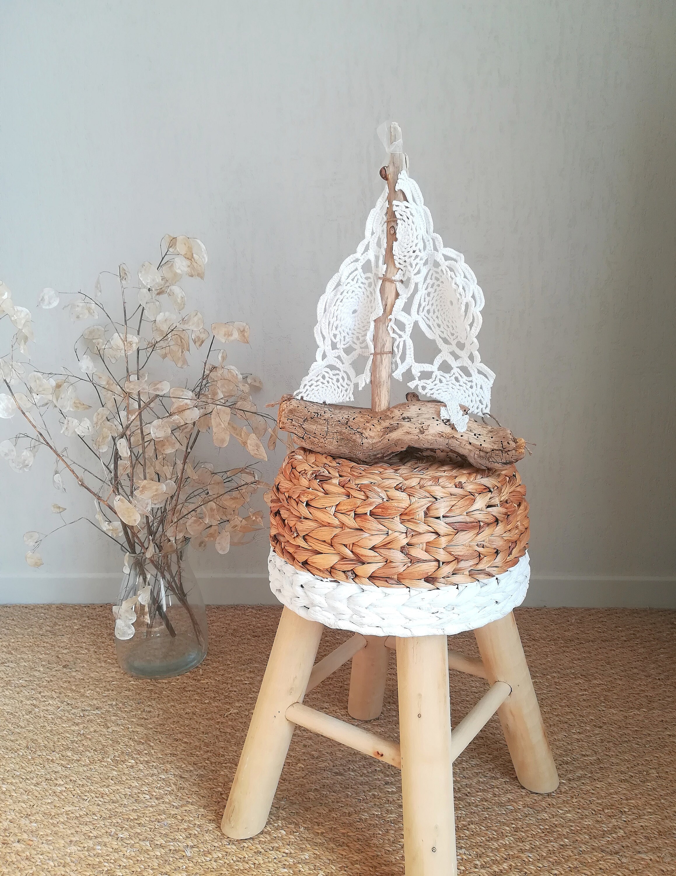 Bateau en Bois Flotté