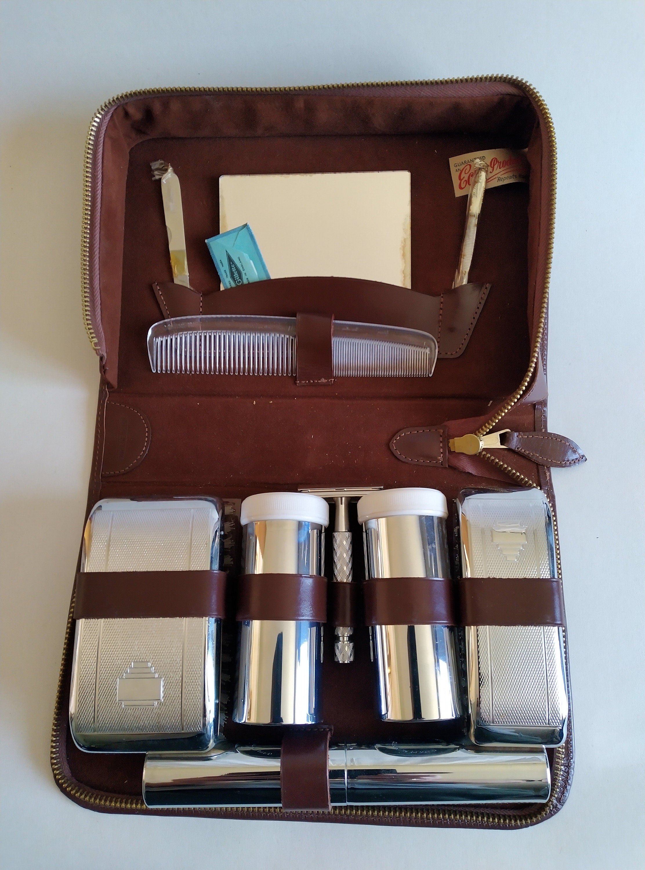 Gentleman's Retro Travel Grooming Kit Etsy