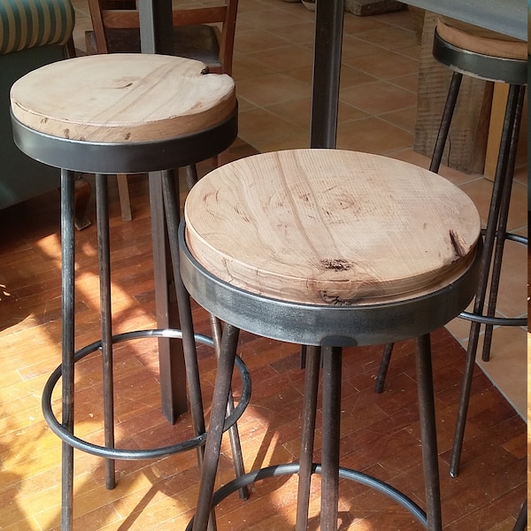 Unique Bar Stools Etsy