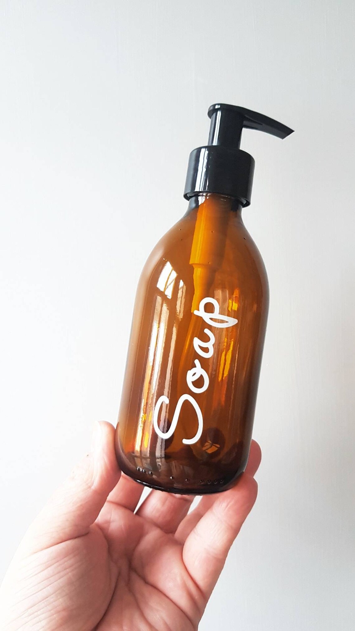 Personalised Soap Bottle Hand wash Personalised Bottle Etsy