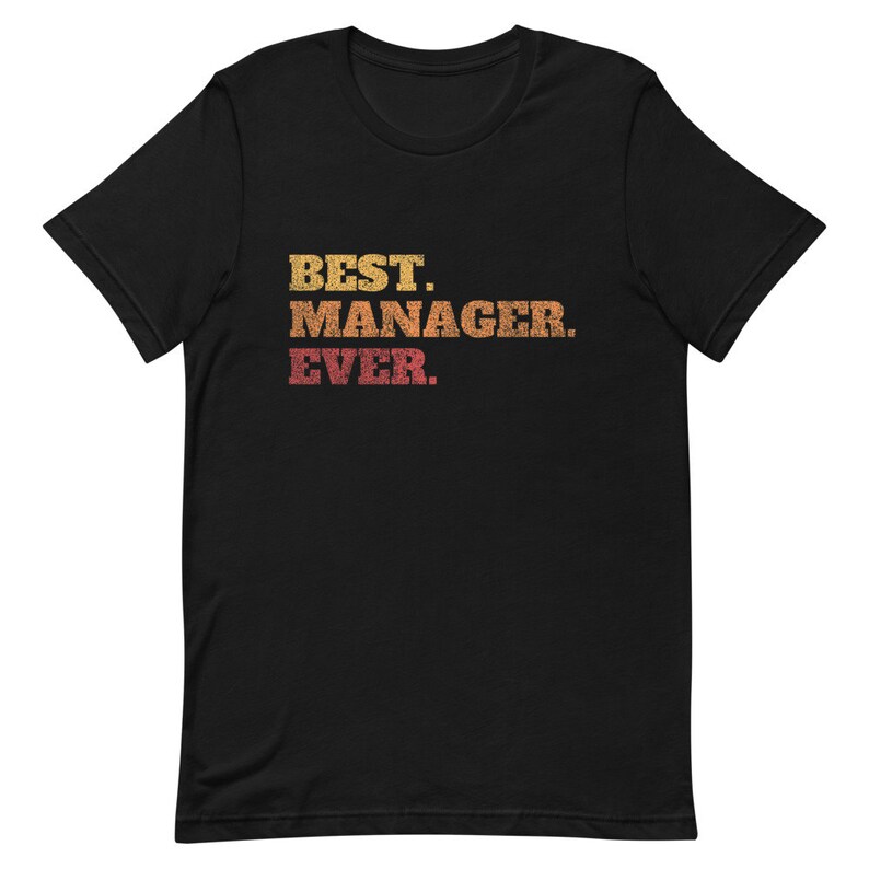 Best Manager Ever / Retro Manager Shirt / Best Manager Shirt / Etsy