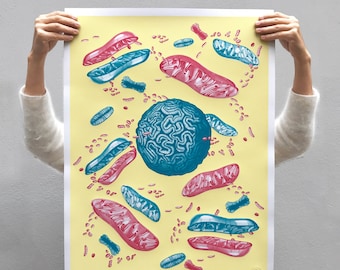 Screenprint - MICROLANDSCAPES I - 50x70cm