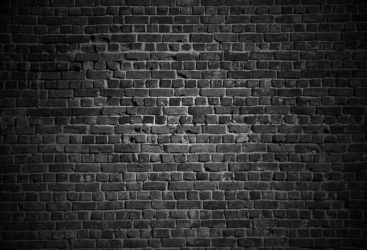 Custom Backdrop Black Brick Wall Photography Backdrop Brick Etsy