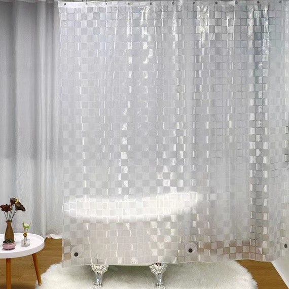 Cortina de ducha con borlas impermeable no en Marruecos, cortinas