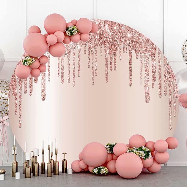 Rose Gold Backdrop Etsy