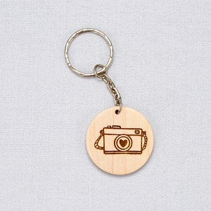 Keychain | Trailer | Camera - laser engraving with camera