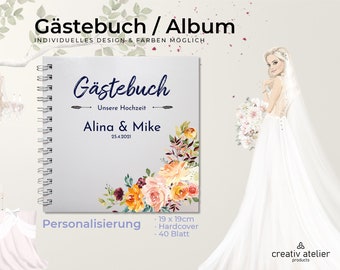 Photo album Wedding Personalized | Guestbook or photo album