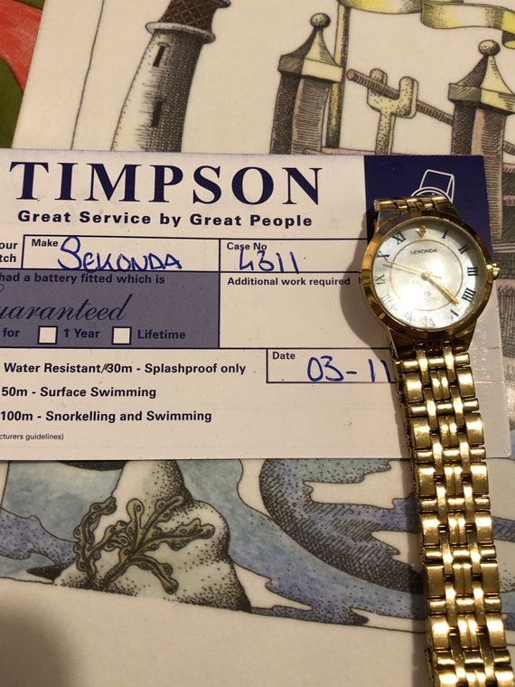 Sekonda diamond hotsell watch