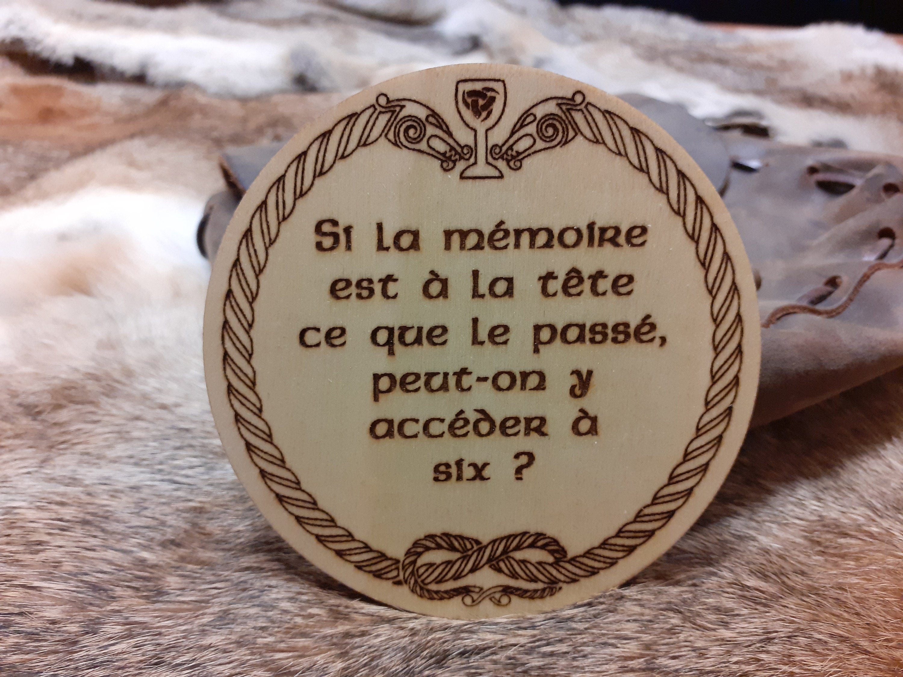 Sous-Verre Kaamelott à L'unité | Contour Clairs