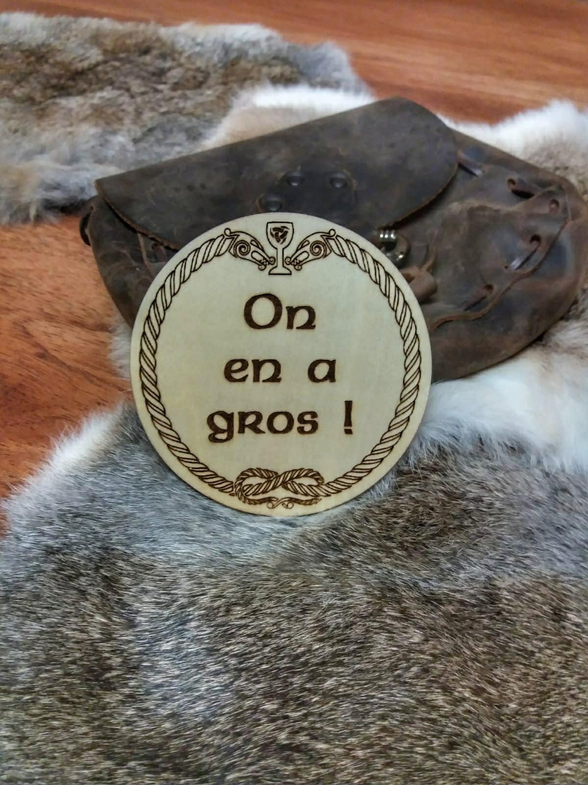 Sous-Verre Kaamelott à L'unité | Contour Clairs