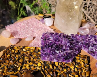Meditation Crystal Eye Masks, Amethyst Eye Mask, Tigers Eye Eye Mask, Rose Quartz Eye Mask, Meditation Tools