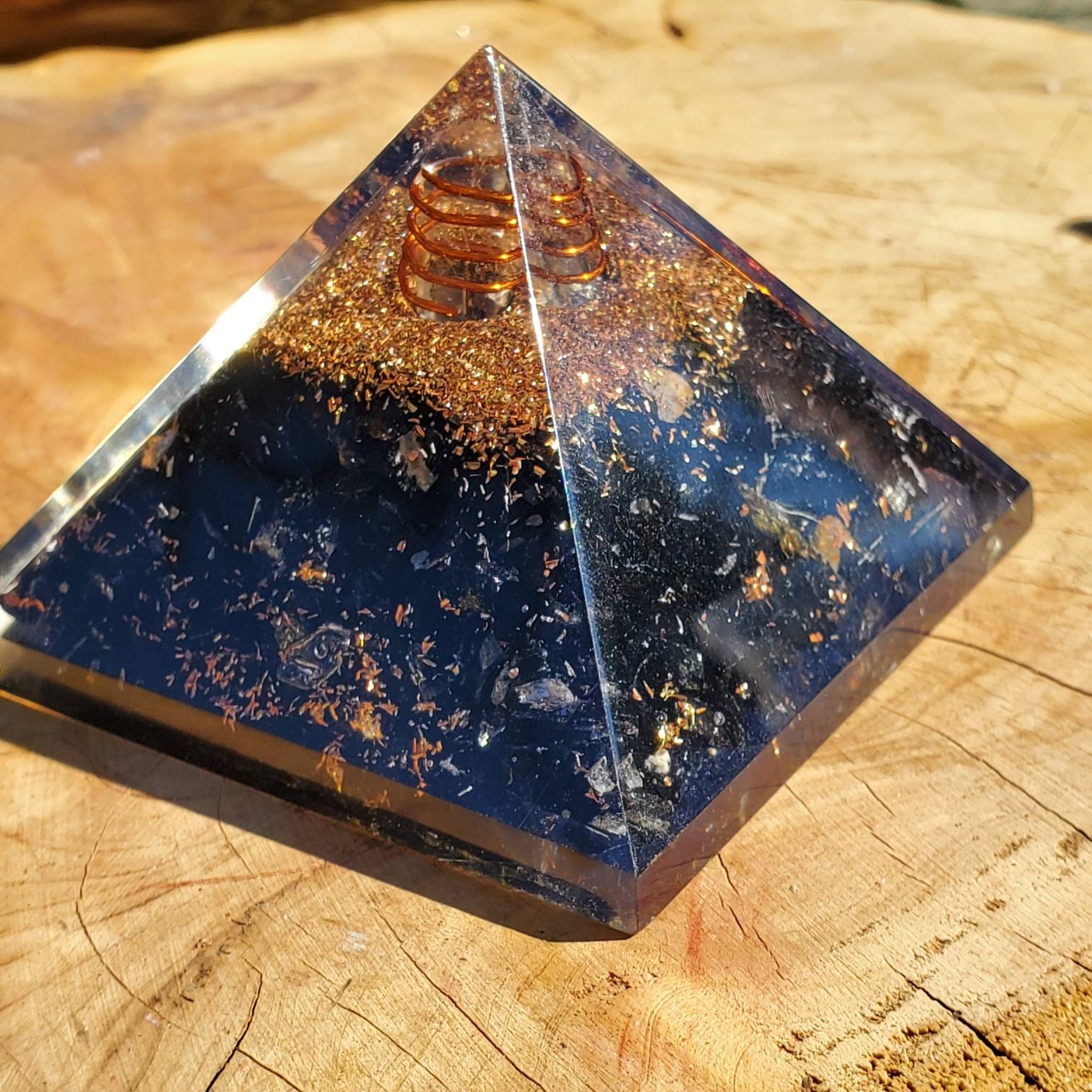 Large Orgonite Pyramids Large Orgonite Pyramids, Orgone Pyramids, Tourmaline Orgonite Pryamids ...