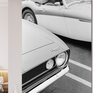 Canvasafdruk Chevy Camaro //Vintage klassieke oldtimer Chevrolet Camaro