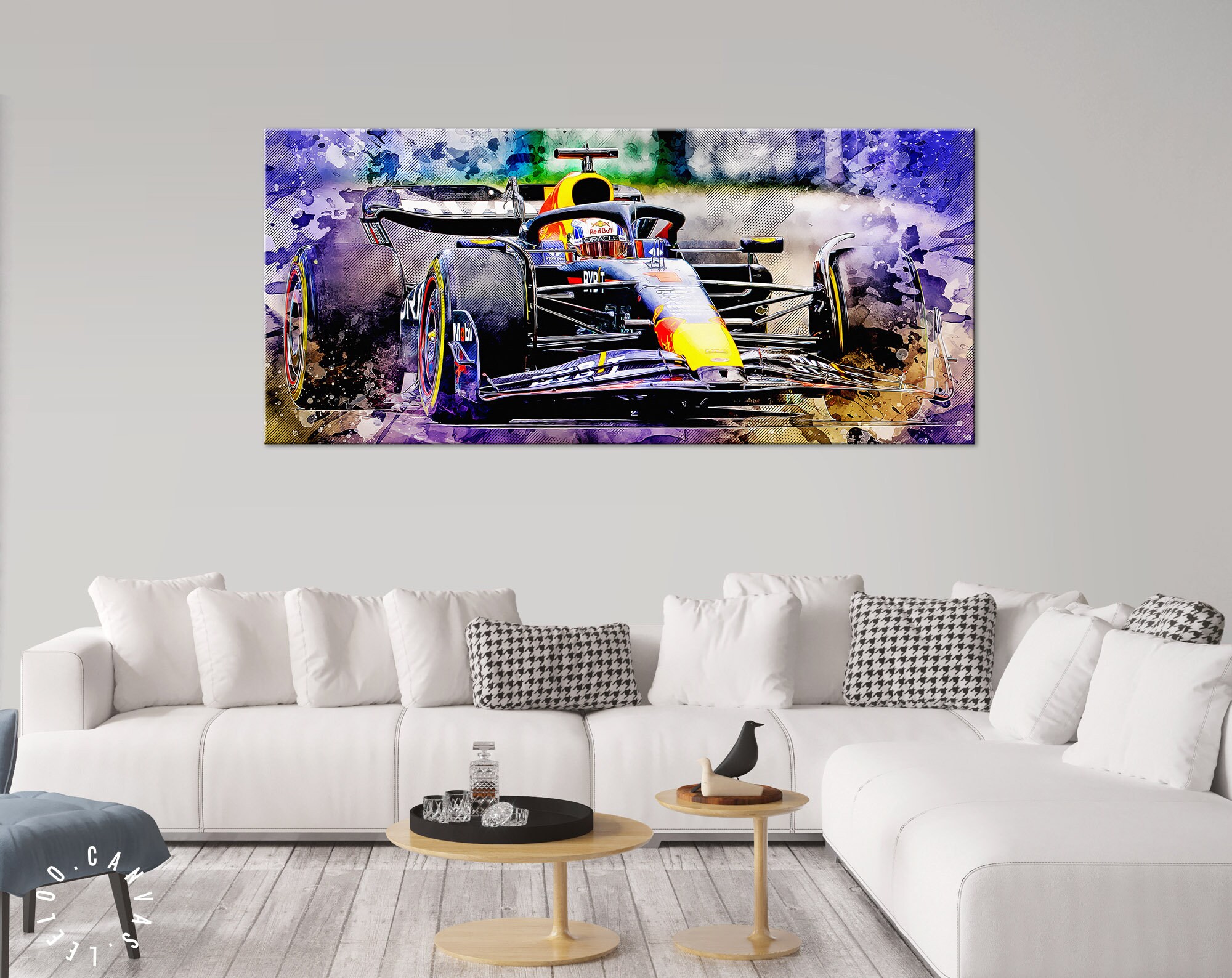 Max Verstappen F1 2023 Canvas Print // Max Verstappen of the - Etsy