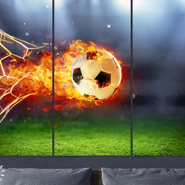 Soccer Ball Decor Etsy