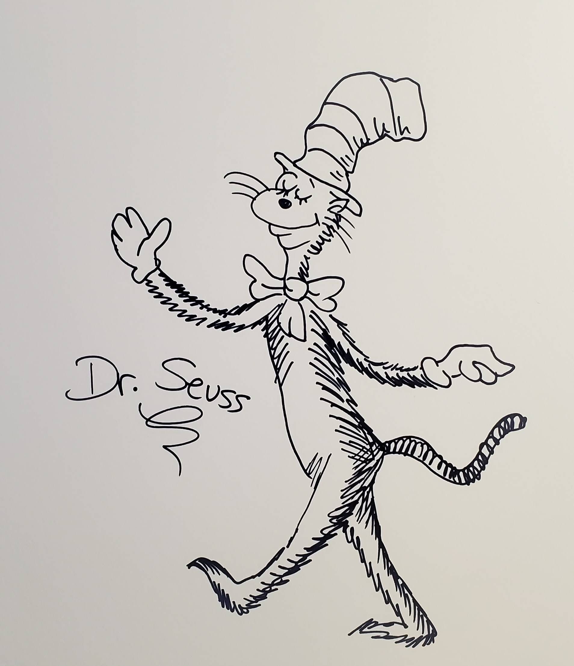 Cat In The Hat Hat Drawing