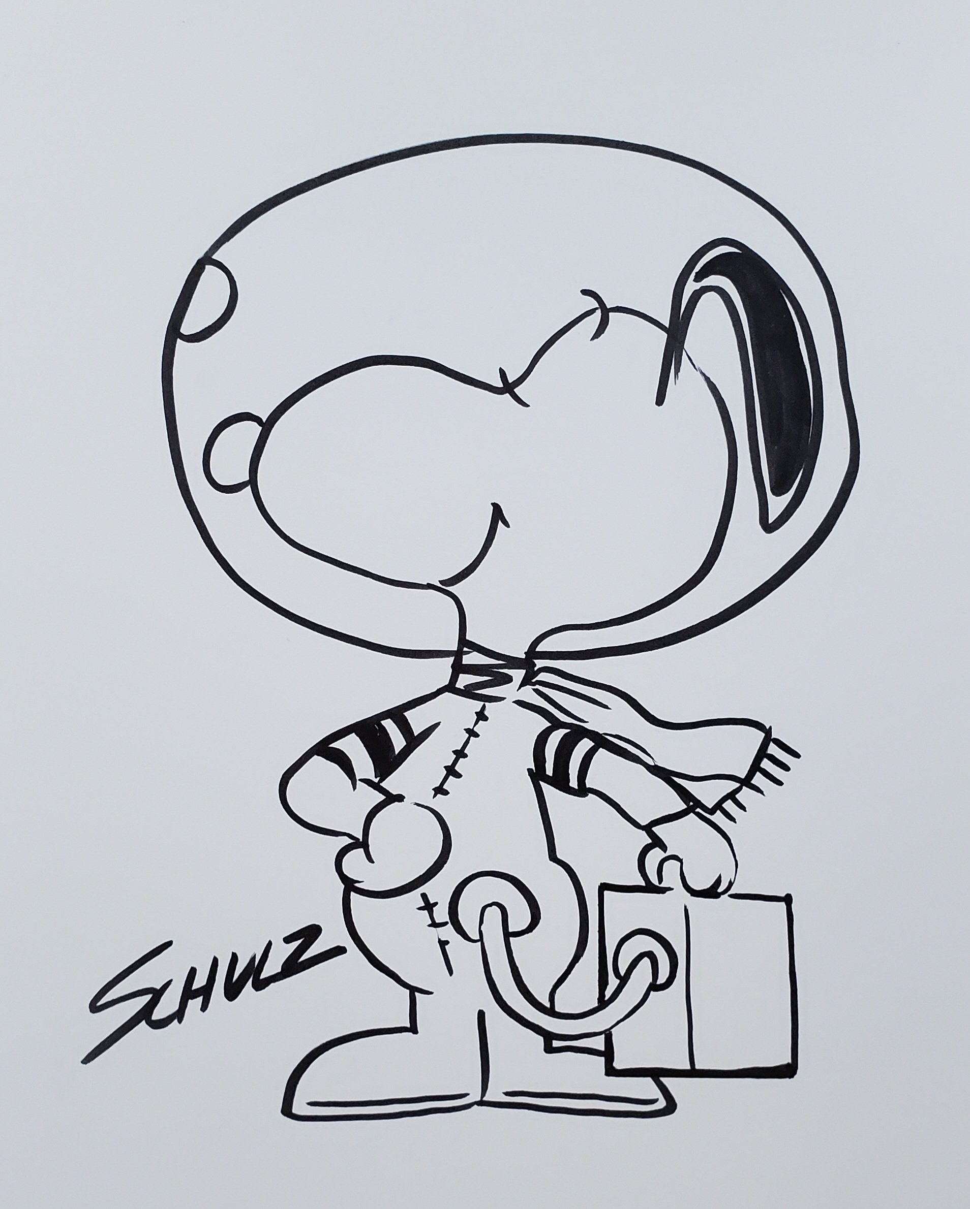 Pencil Drawings Of Snoopy