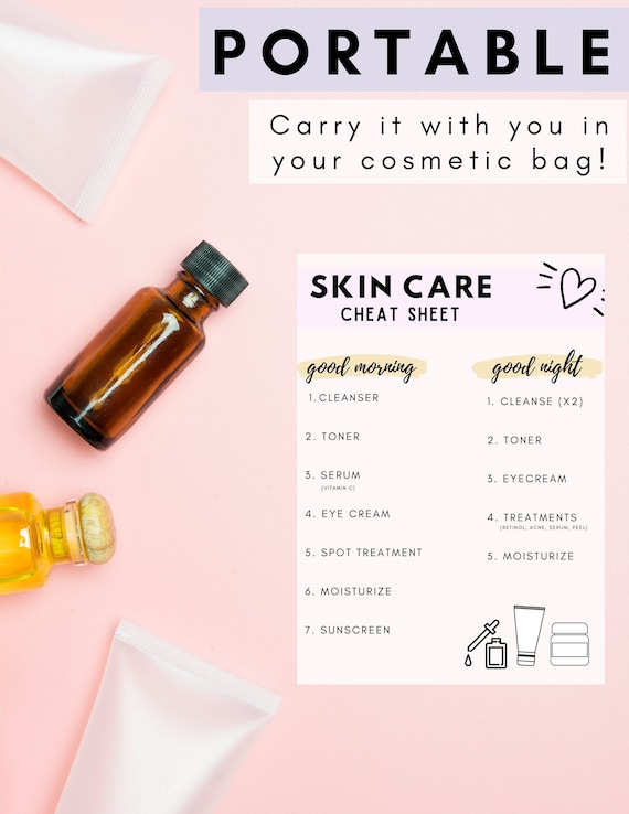 Skincare Routine Printable - Skincare Printable