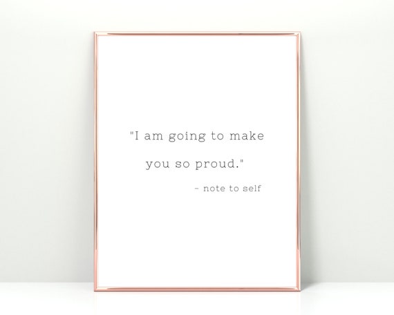 Motivational Wall Decor | Printable Wall Art | I Am Going to