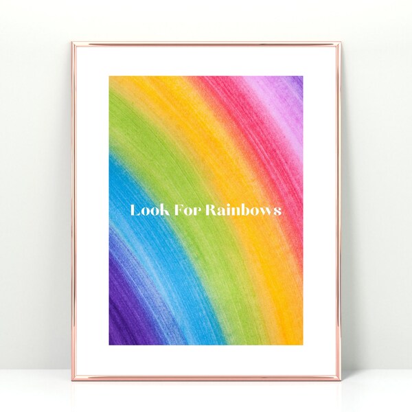 Look for Rainbows - Etsy