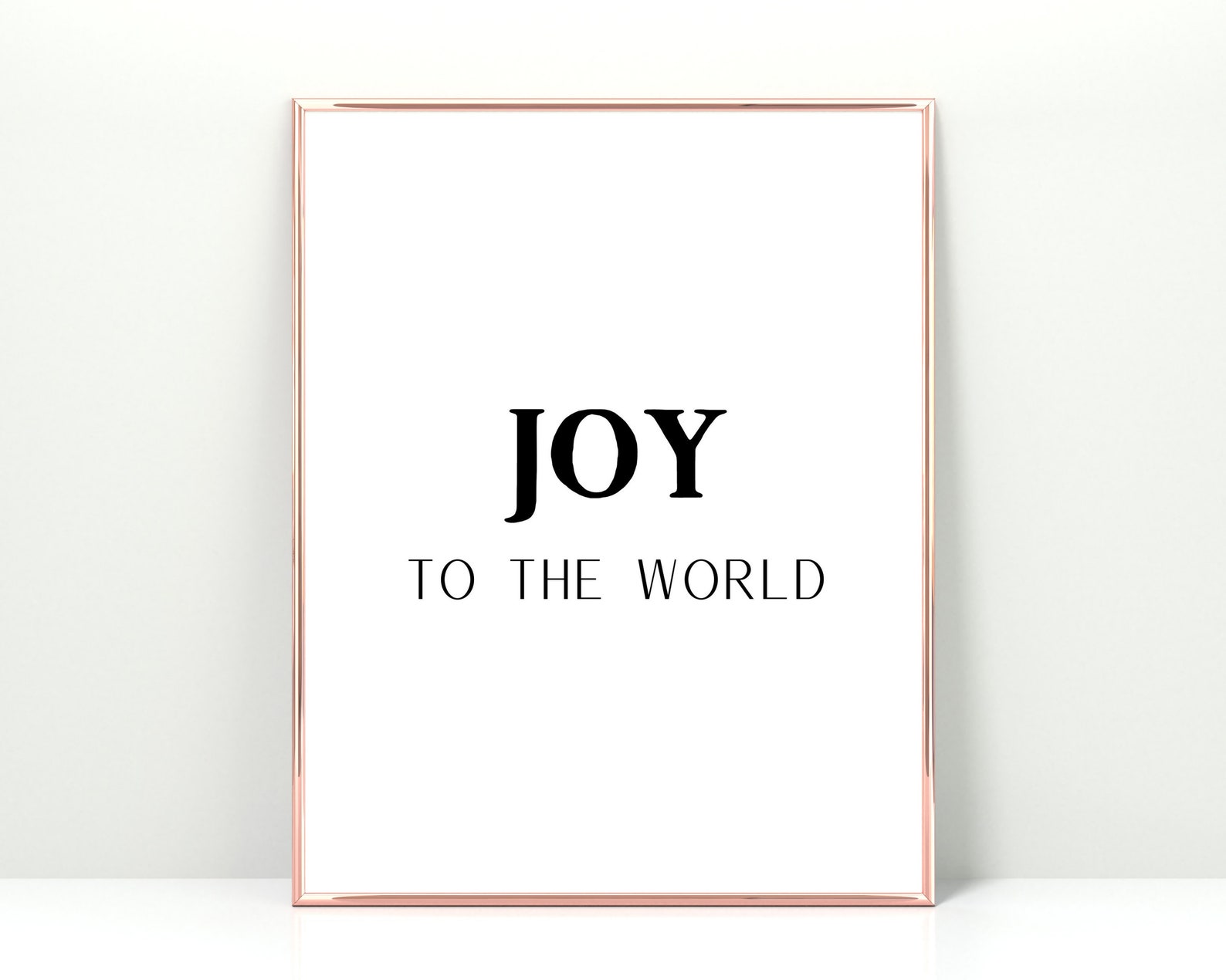 Joy to the World Printable Joy to the World Christmas Decorations ...