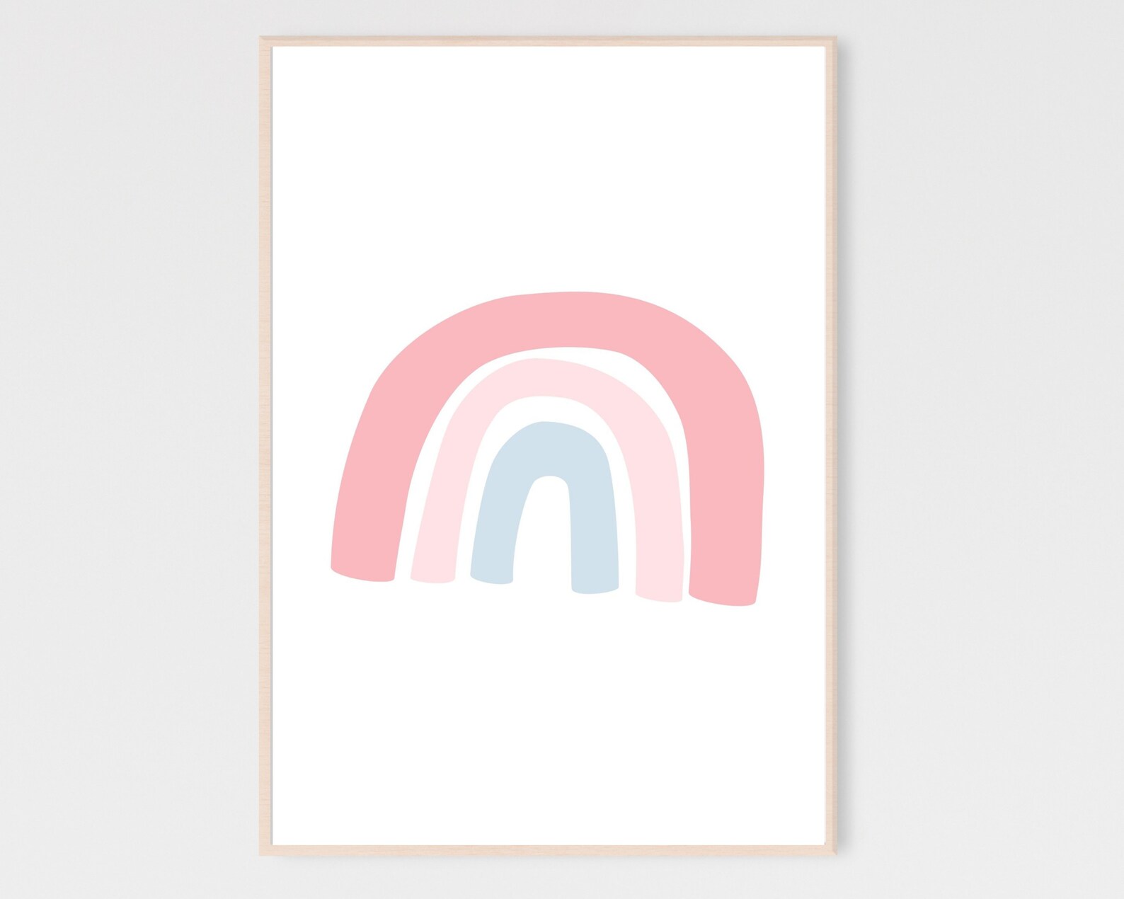 Rainbow Printable Rainbow Picture Rainbow Wall Art - Etsy