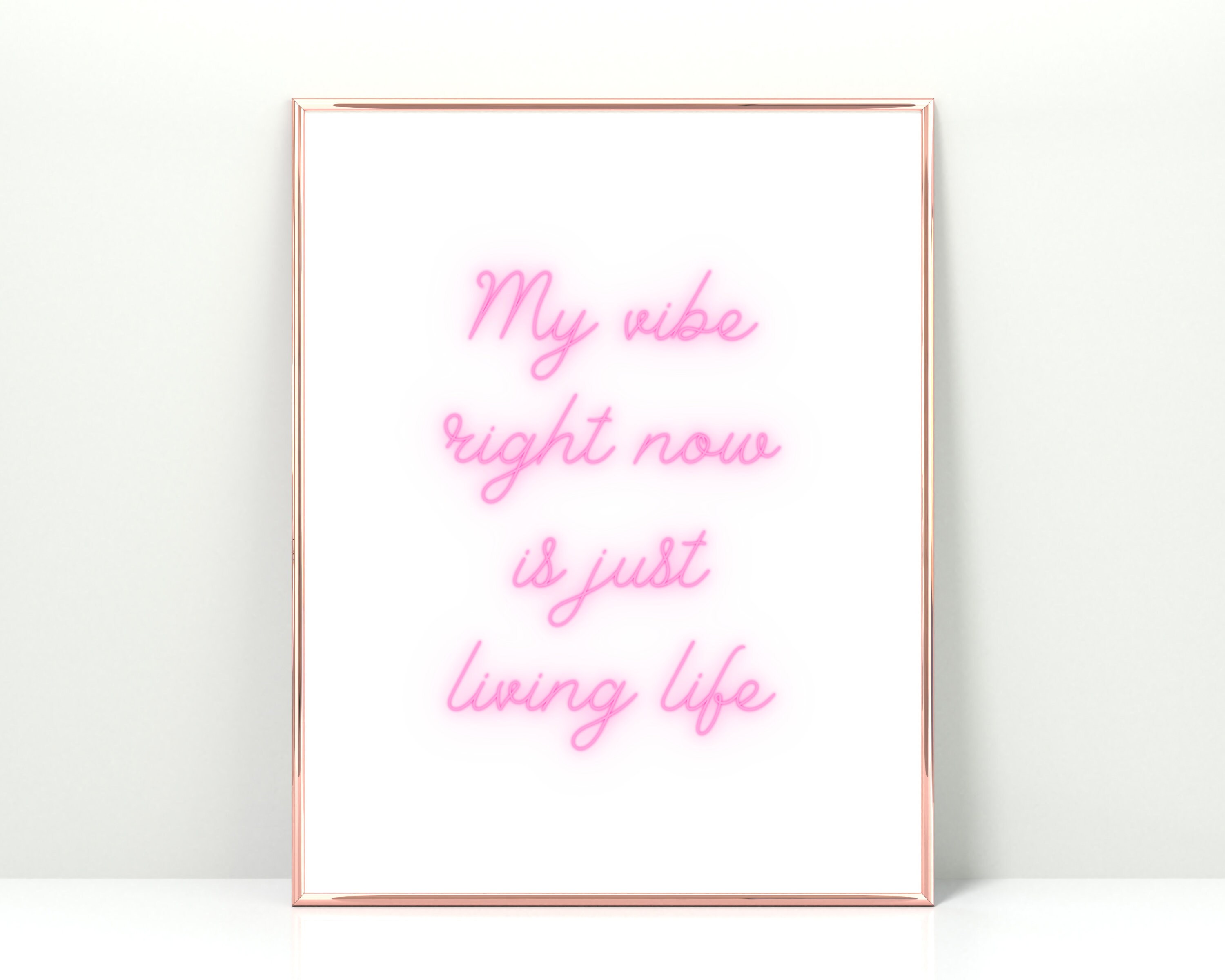 My vibe right now is just living life Kourtney kardashian, kardashian quote, my vibe, not the vibe, digital download, kardahians prints