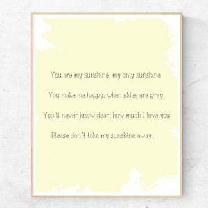 Christina Perri You Are My Sunshine Music Script Two Hearts Song Lyric  Print - Song Lyric Designs