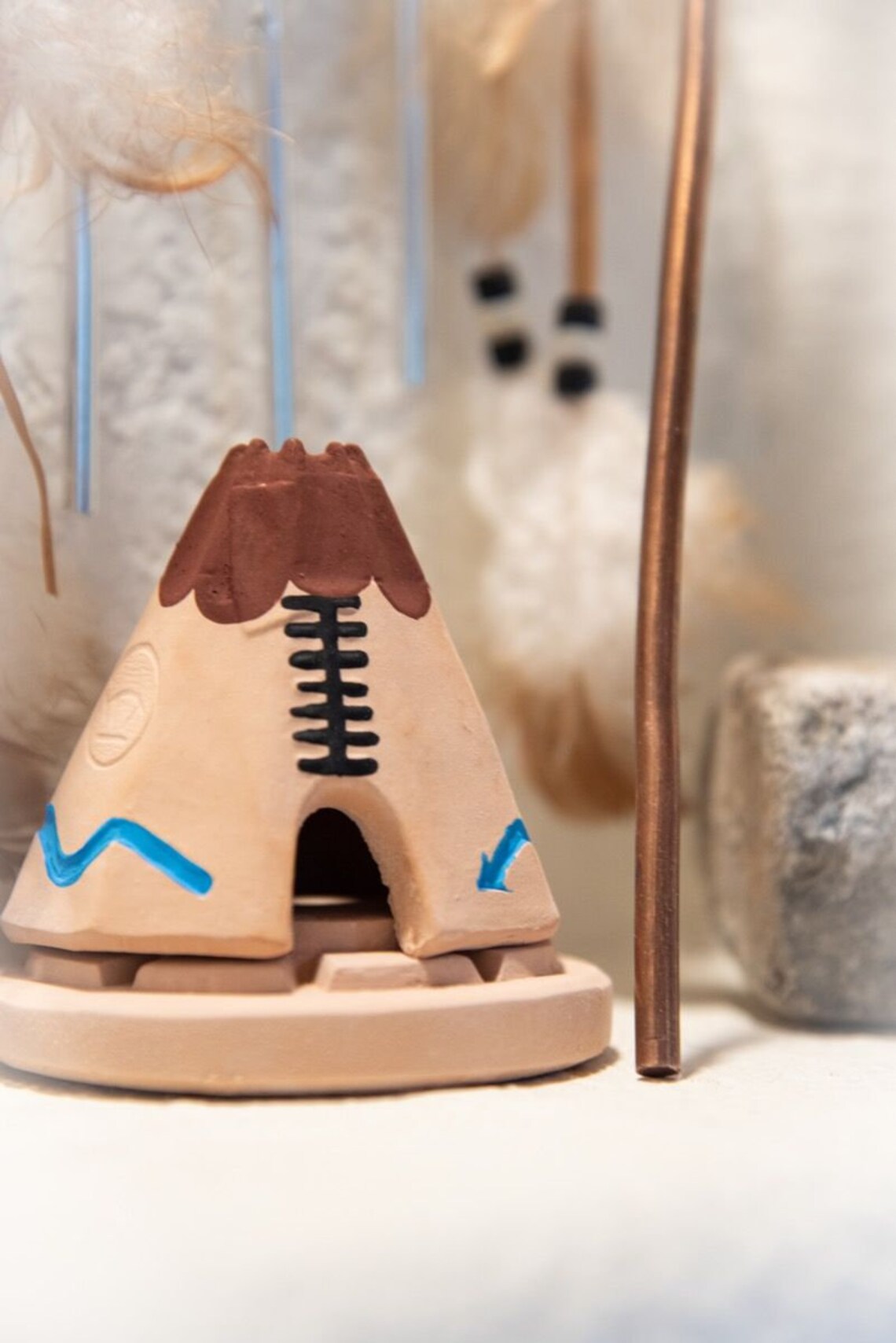 TEEPEE Incense Burner Etsy