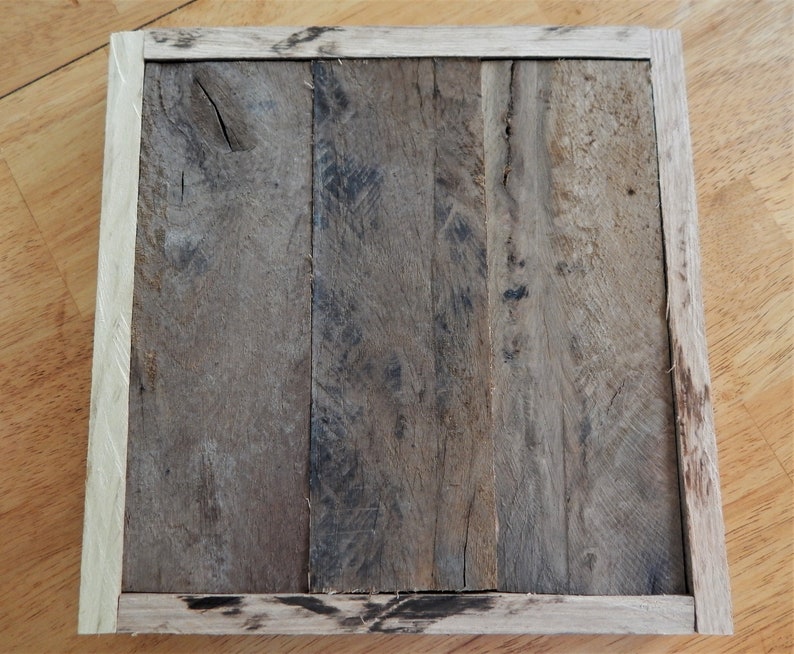 Rustic Reclaimed Wooden Coffee Table Tic-Tac-Toe Tray image 8