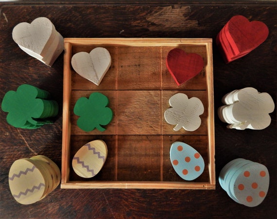 Wooden Game Pieces