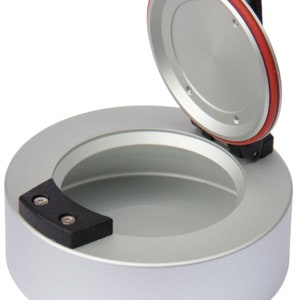 ZIGX Pocket ashtray Travel70 travel or outdoor ashtray 100% Silver
