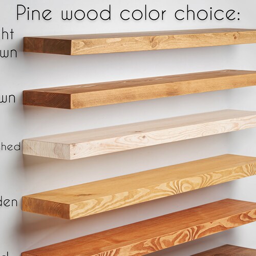 Custom Floating Shelves Any Length Width and Height. Solid Etsy Australia