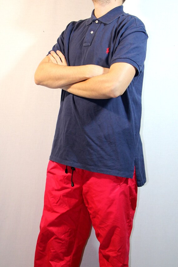 Vintage Ralph Lauren blue T-shirts, mens vintage p