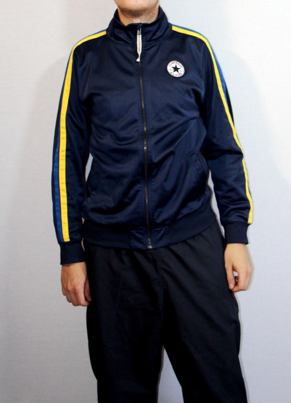 Converse TRACK, Mens Converse Jacket, Zipper Sports Athletic Jacket, Converse Clothing, Boys Clothing, Mens Clothing, Size 13-15 Years.