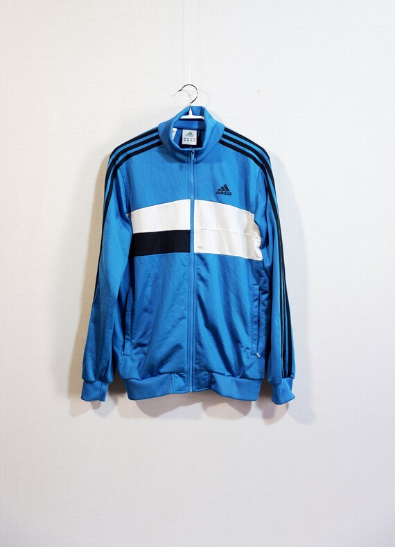 Vintage Adidas track, blue vintage adidas jacket,